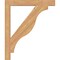 Ekena Millwork Funston Block Smooth Bracket, Western Red Cedar, 3 1/2"W x 32"D x 38"H BKT04X32X38FST05SWR - alternate 4